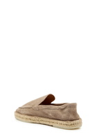 Aurélien Beachside Suede Espadrille Loafers Grey