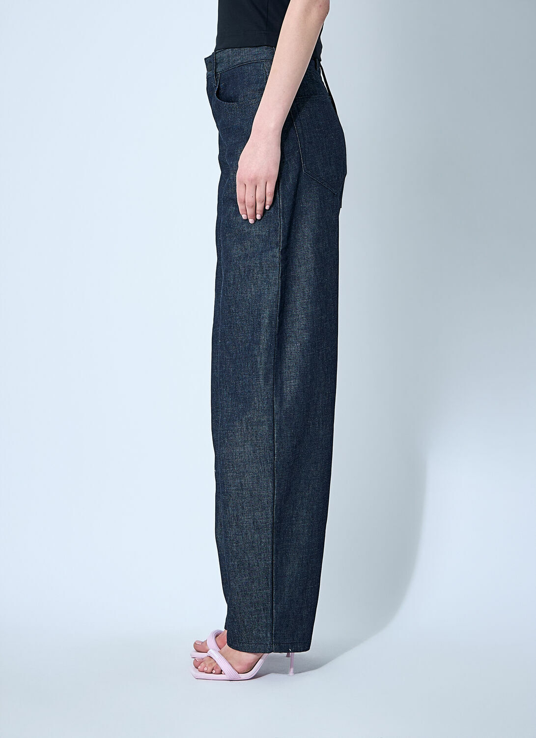 Mugler Ballon Denim Pants