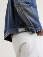 Neighborhood - Distressed Denim Jacket - Blue