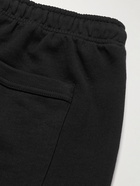 Acne Studios - Forge Straight-Leg Cotton-Jersey Drawstring Shorts - Black