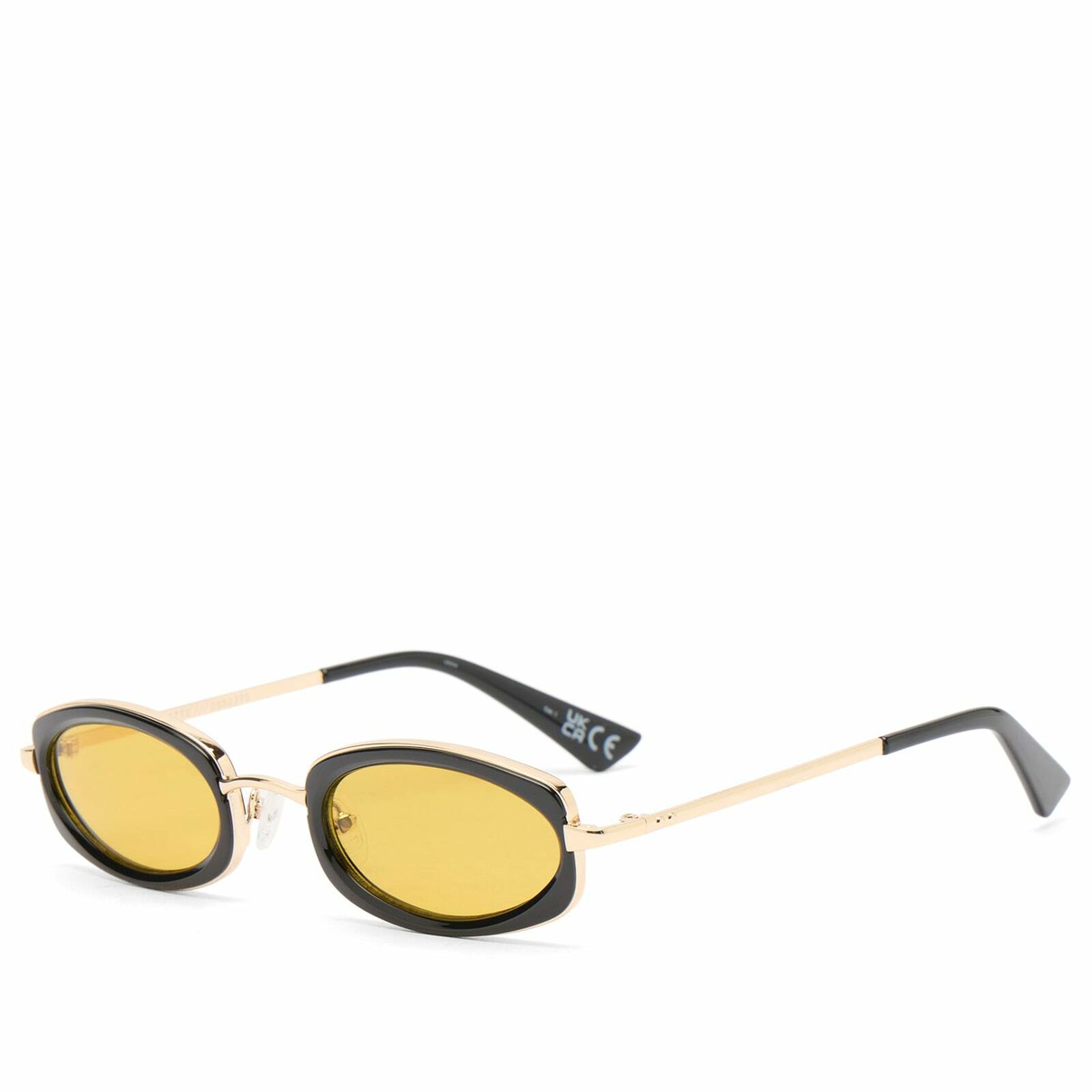 Le Specs Mecharo Sunglasses in Gold/Black 