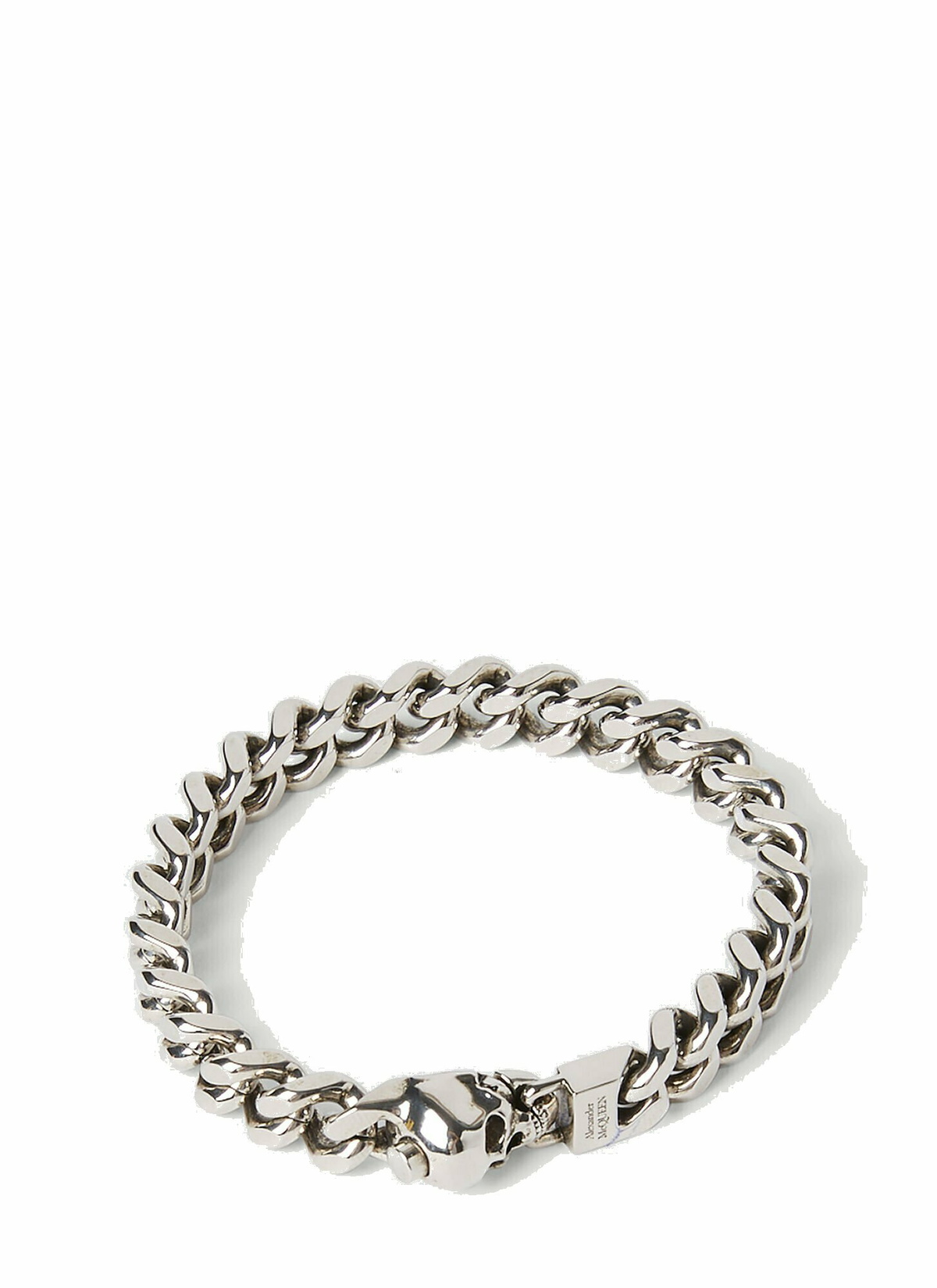 Alexander McQueen - Skull Chain Bracelet in Silver Alexander