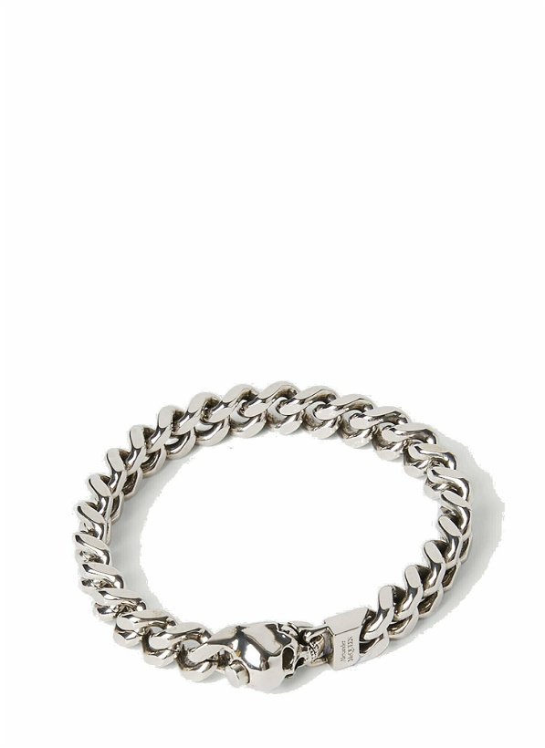 Photo: Alexander McQueen - Skull Chain Bracelet in Silver