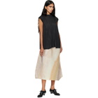 PLEATS PLEASE ISSEY MIYAKE Beige Sea Bubble Midi Skirt