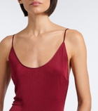 Saint Laurent Jersey maxi dress