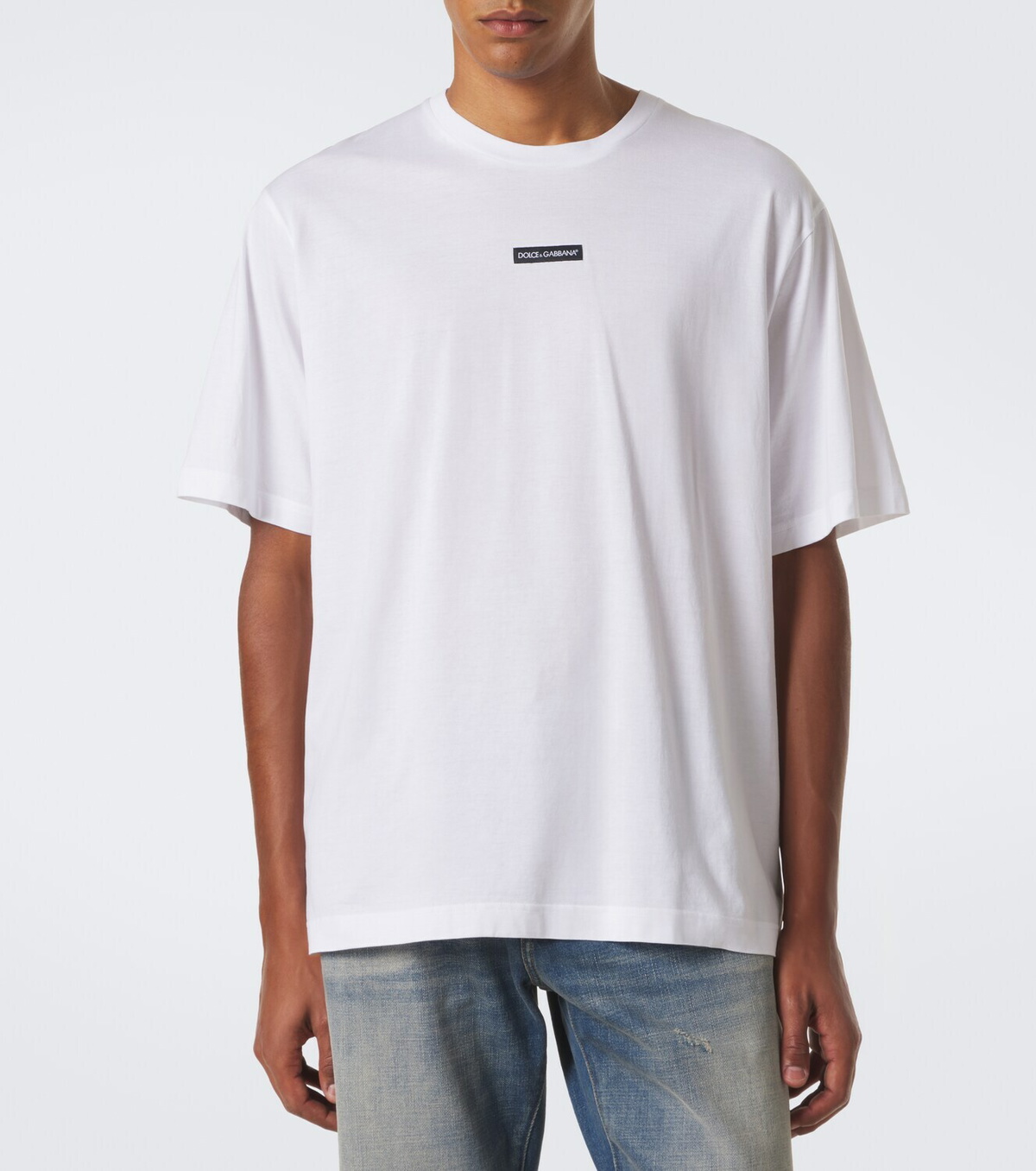 Dolce&Gabbana Logo cotton jersey T-shirt