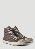 BB Paris Distressed Sneakers in Brown