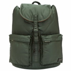 Porter-Yoshida & Co. Tanker Backpack in Sage Green 