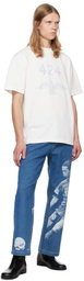 424 White Military T-shirt
