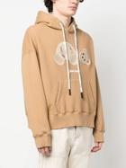 PALM ANGELS - Pa Bear Cotton Hoodie