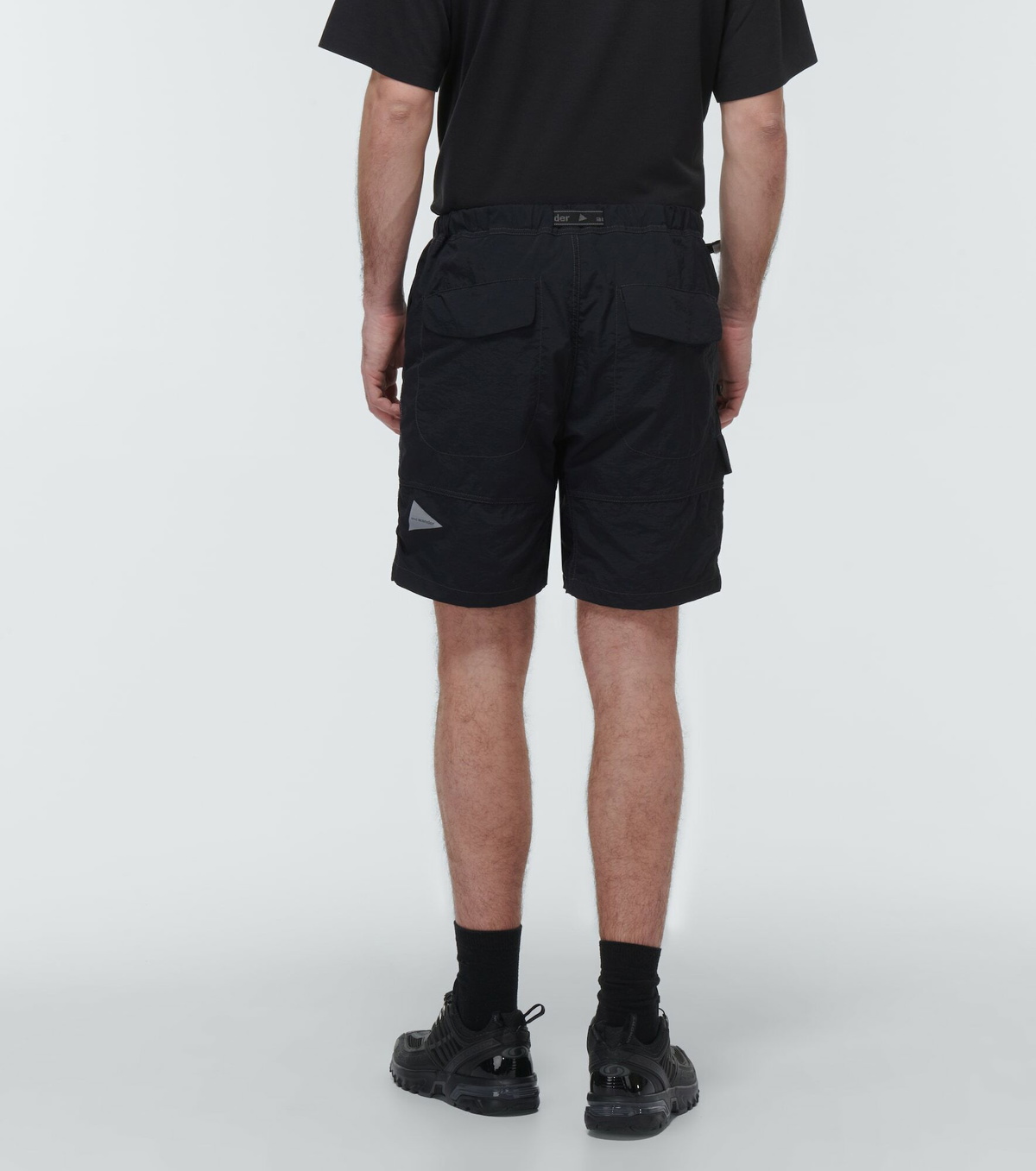 And Wander - NY belted shorts