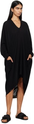 visvim Black Ruana Midi Dress