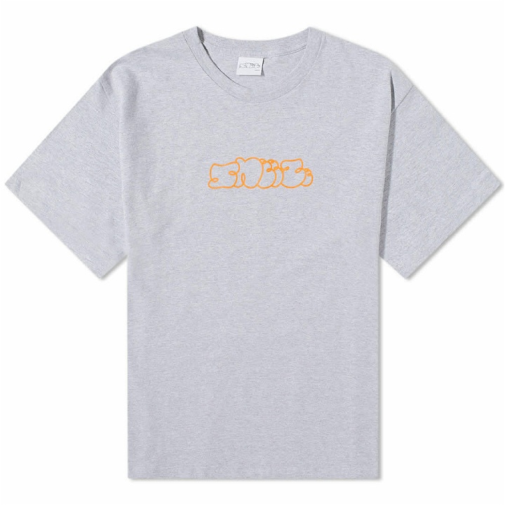 Photo: Publications Men's Sneeze Magazine Logo T-Shirt in Grey