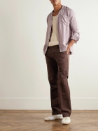Paul Smith - Straight-Leg Cotton and Linen-Blend Trousers - Brown