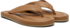 BY FAR Tan Dasha 2.0 Flip-Flops