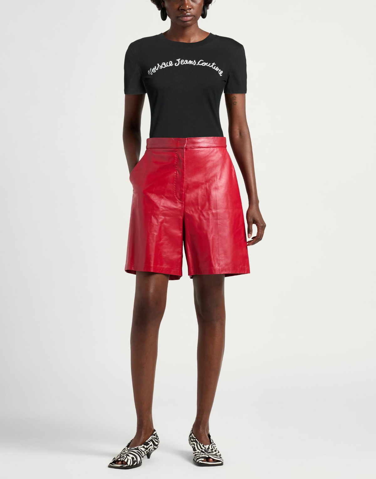 Versace Jeans Couture Womens T-shirt in Black