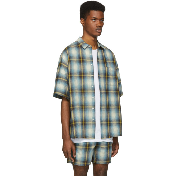 Adaptation Blue and Yellow Plaid Shirt