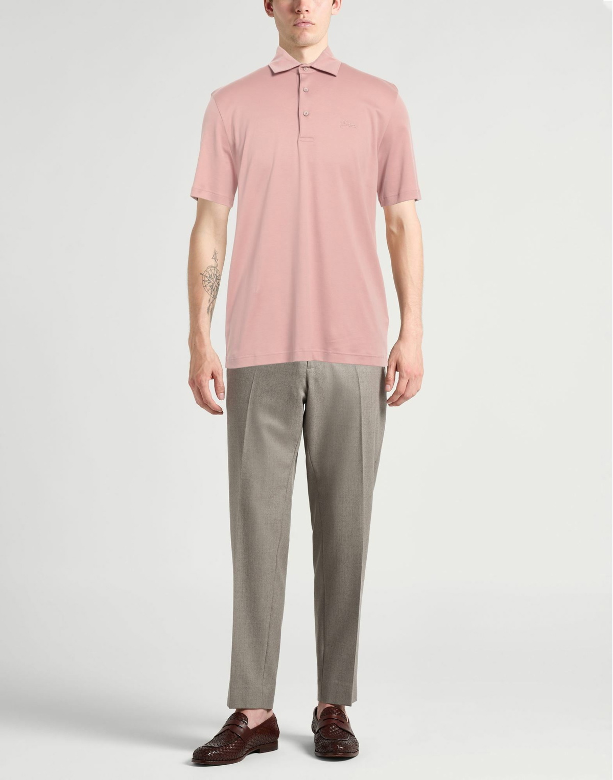 Herno Resort Mens Polo shirt Antique rose