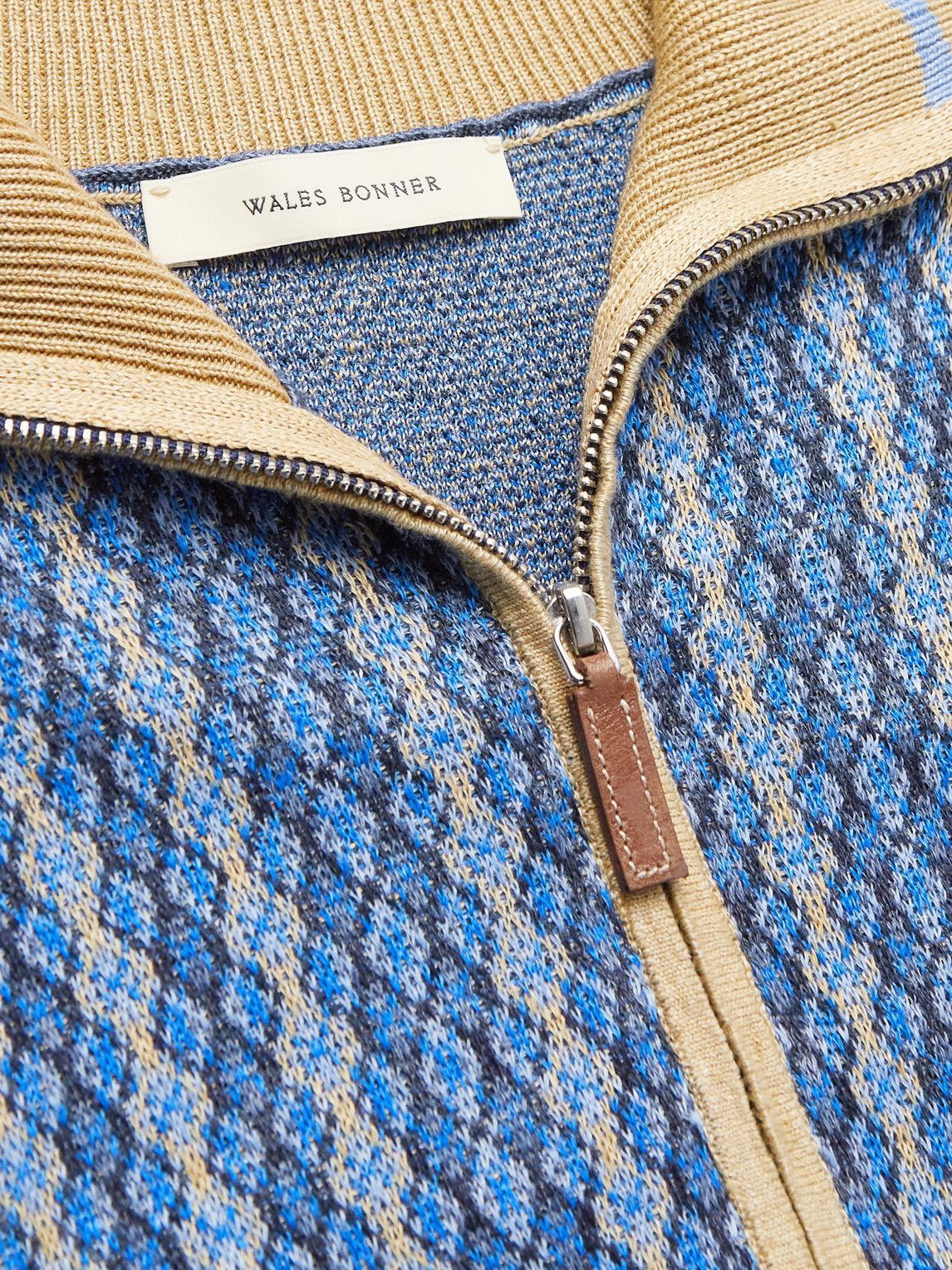 VTG 1946 Jacquard Knit Half Zip - Landsharks Outfitters