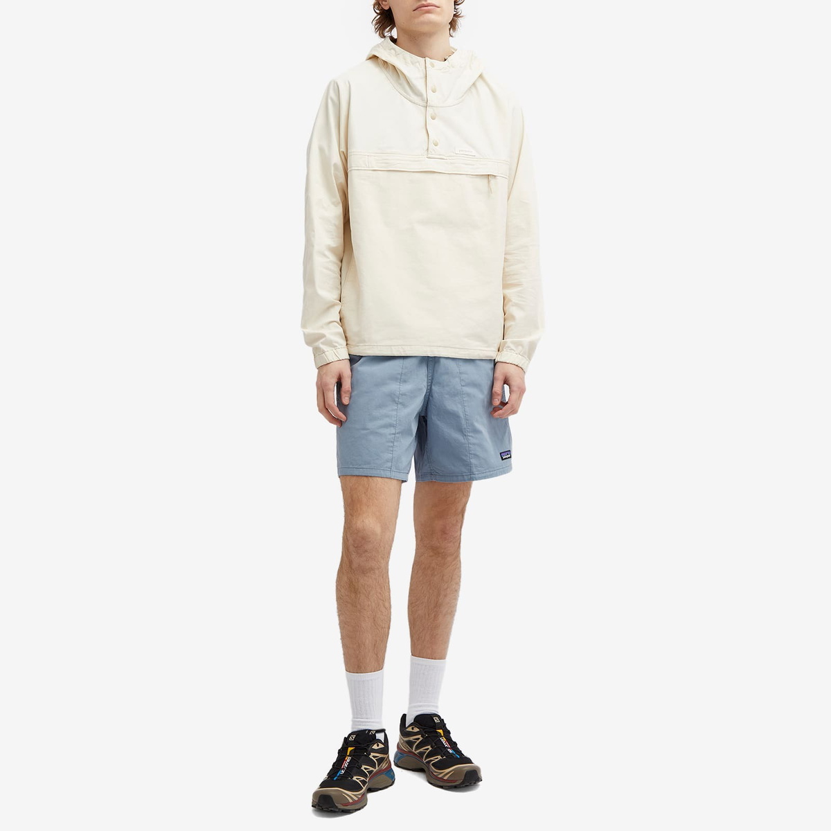 Patagonia Men's Funhoggers Shorts in Light Plume Grey