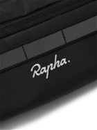 RAPHA - Logo-Embroidered Coated-Shell Cycling Bar Bag - Black