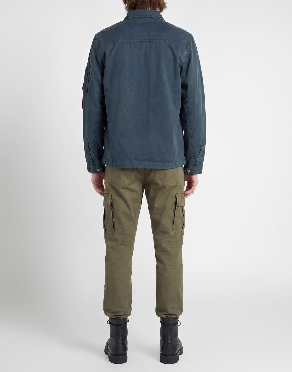 Alpha Industries Mens Shirt in Navy