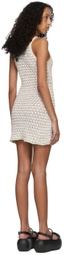 Marco Rambaldi White Cotton Mini Dress