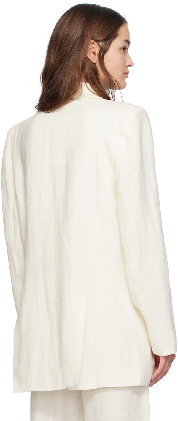 White split hotsell sleeve blazer