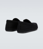 Zegna - Felted wool shearling-lined slippers