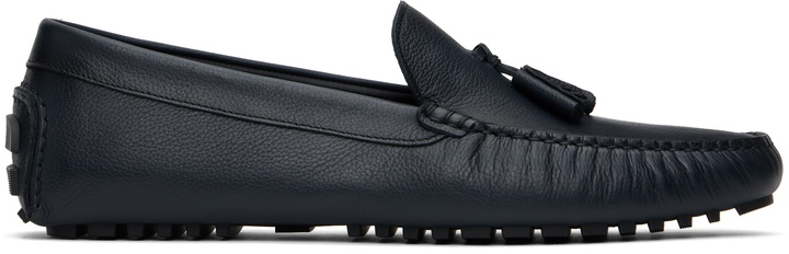 Photo: BOSS Navy Driver Loafers