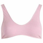SKIMS Women's Seamless Sheer Wool Bralette in Halite
