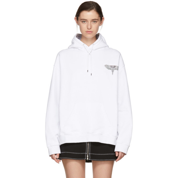 Photo: Marcelo Burlon County of Milan White Wing Hoodie