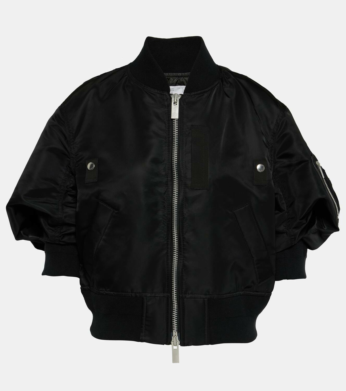 Sacai Zipped bomber jacket Sacai