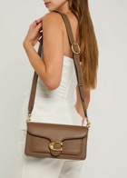 Coach Tabby 26 Grained Leather Shoulder bag - Taupe - One Size