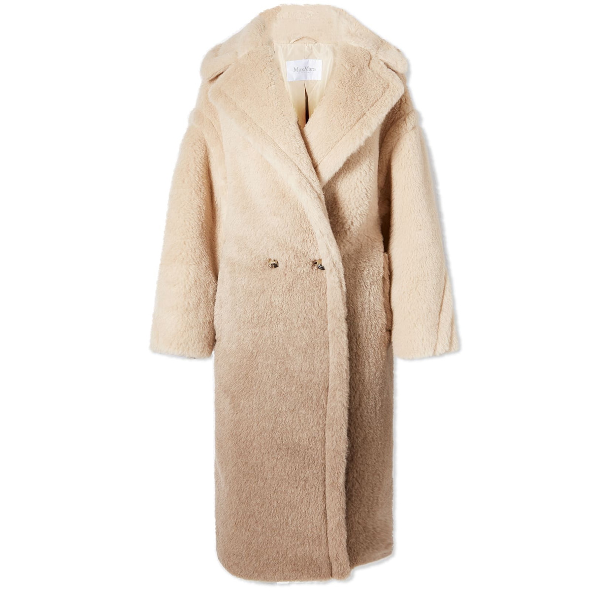 年末のプロモーション特価！ Gradient Gatto Women's Mara Max Teddy Mara Max Sand in Coat ジャケット・アウター