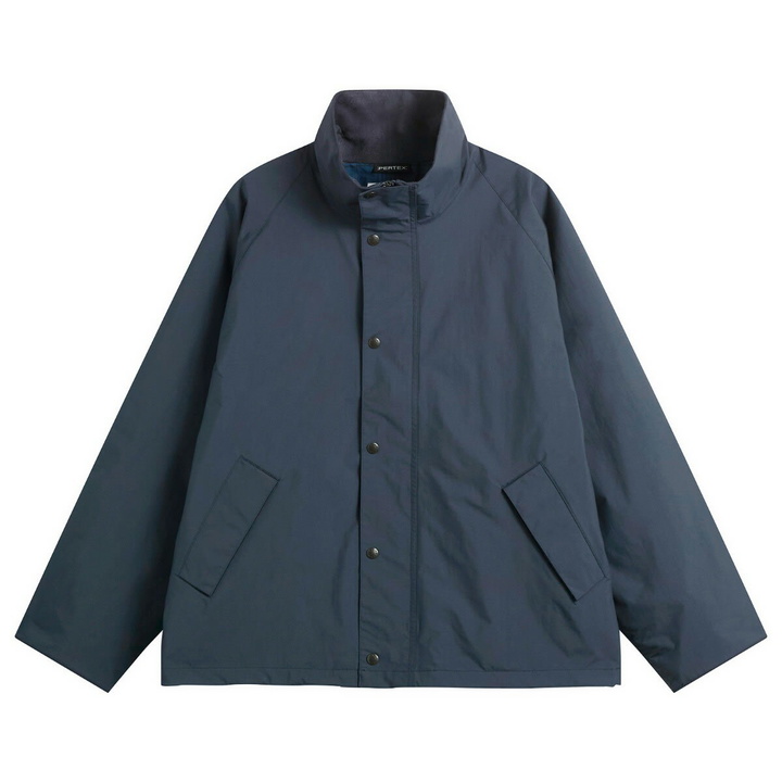 Photo: Nanamica Men's 2L PERTEX UNLIMITED Short Field Jacket in Dark Navy