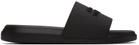 Alexander McQueen Black Pool Slides