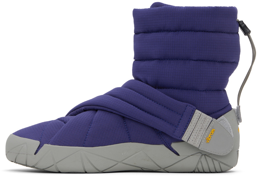 SUICOKE Navy FUTON-HI Boots