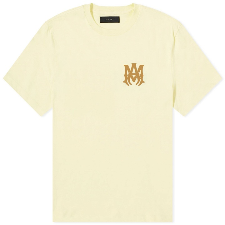 Photo: AMIRI Men's MA Logo T-Shirt in French Vanilla