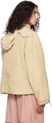 Charlie Constantinou Beige Multi Pocket Padded Jacket