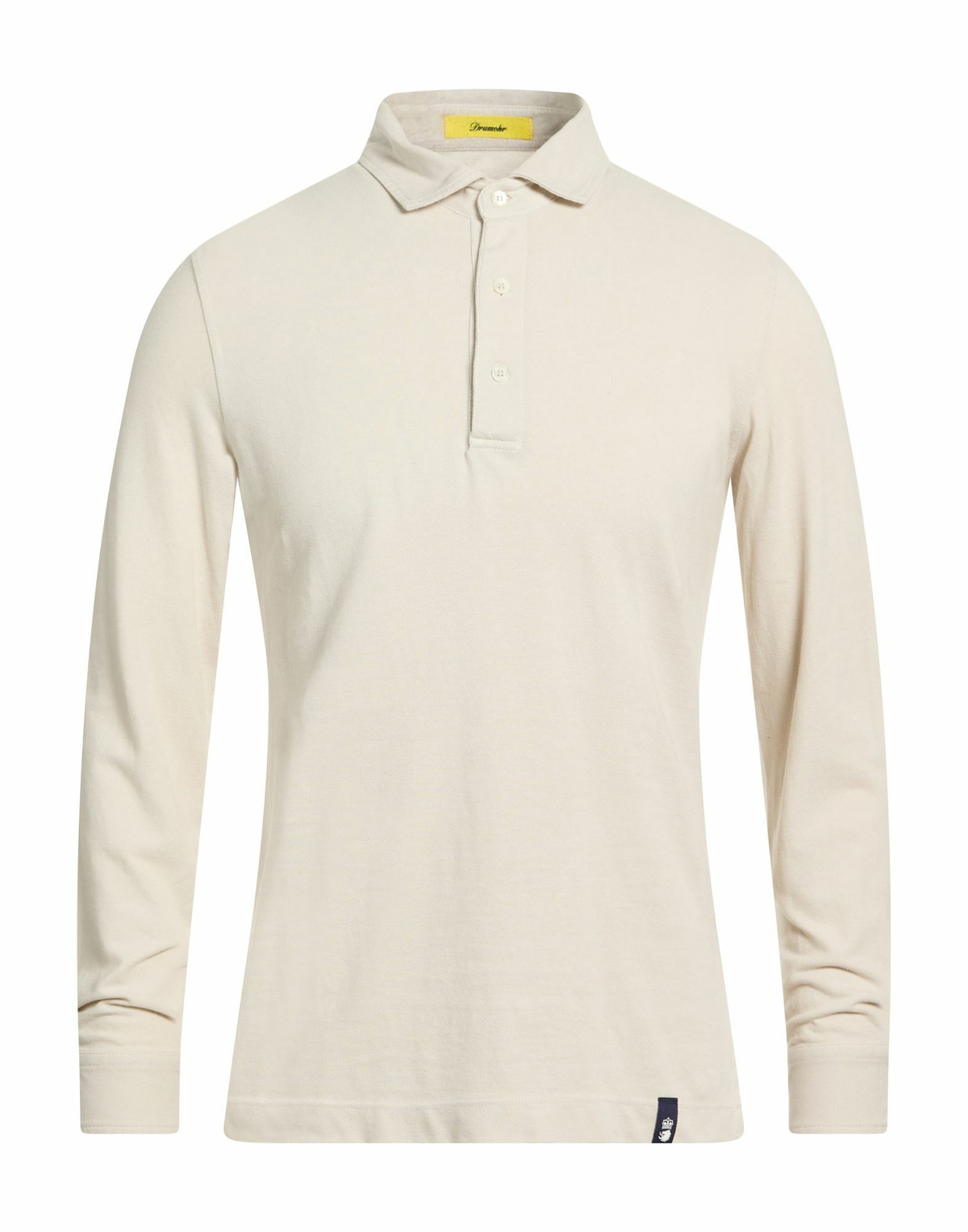 Drumohr Mens Polo shirt Light in Grey
