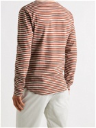 ORLEBAR BROWN - OB-T Hogarth Slim-Fit Striped Cotton T-Shirt - Pink