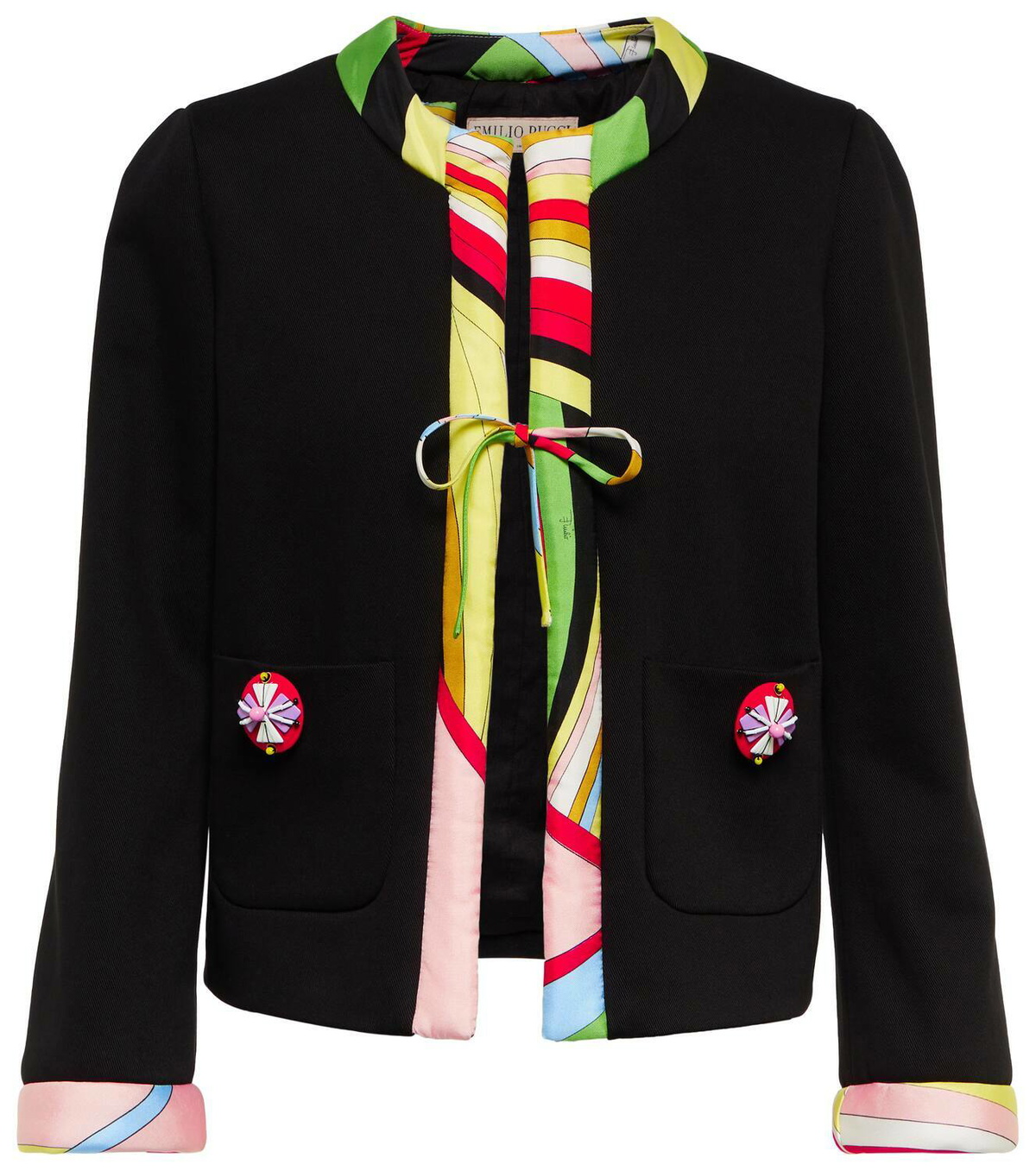 Pucci Trimmed cotton jacket