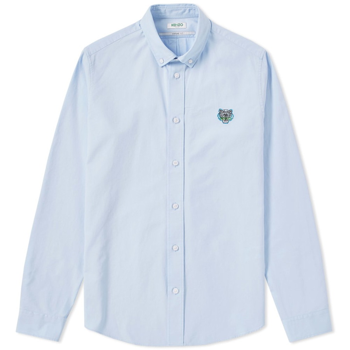 Photo: Kenzo Button Down Tiger Twill Shirt