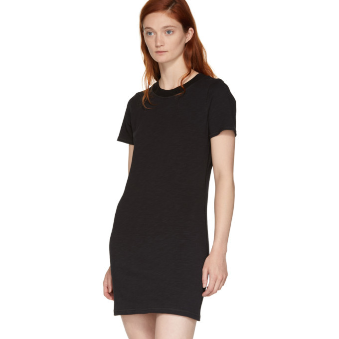 black neck dress Italian Summer Tie Neck Midi Dress Black main image 1