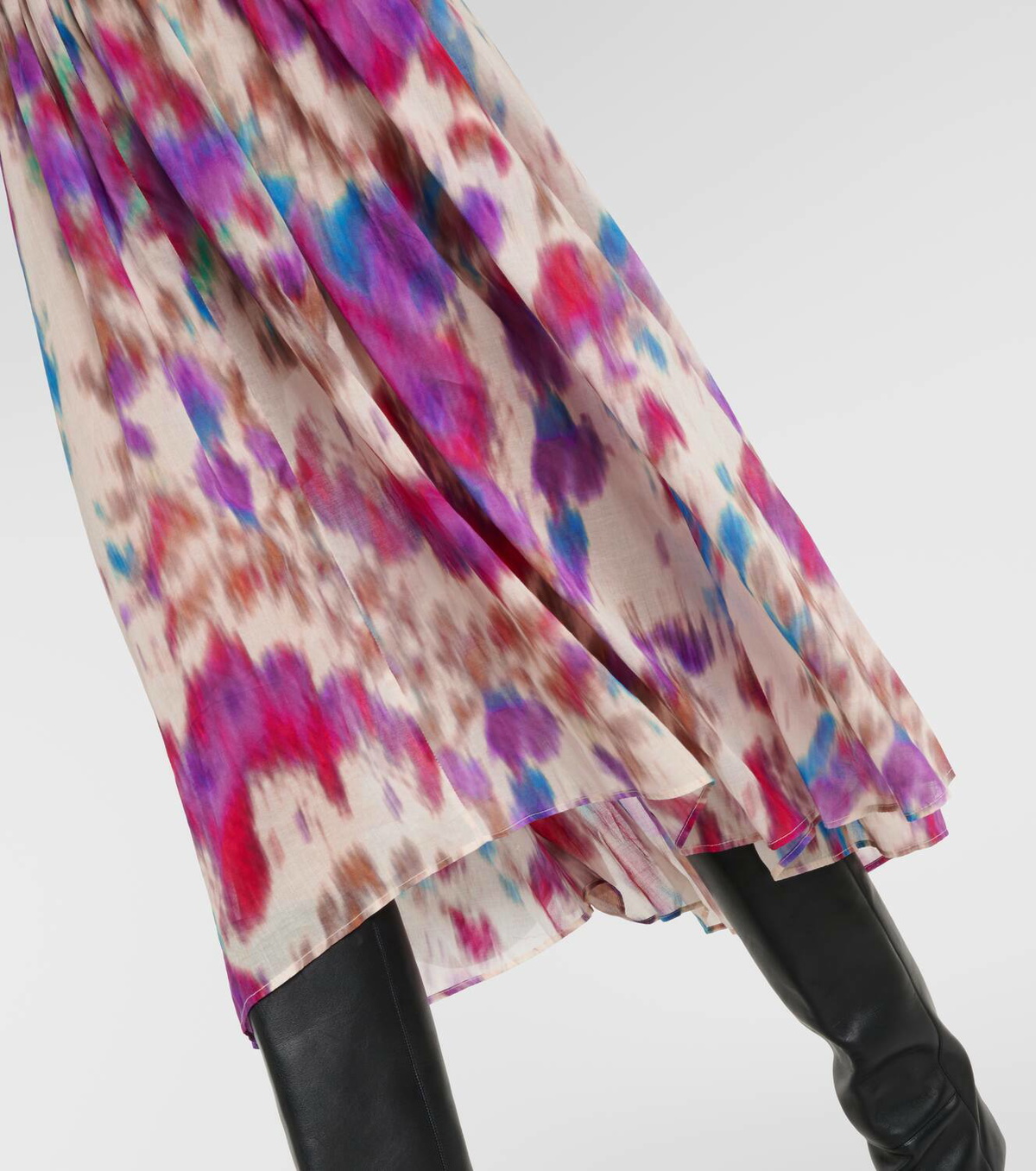 Marant Etoile Printed cotton midi dress Isabel Marant Etoile
