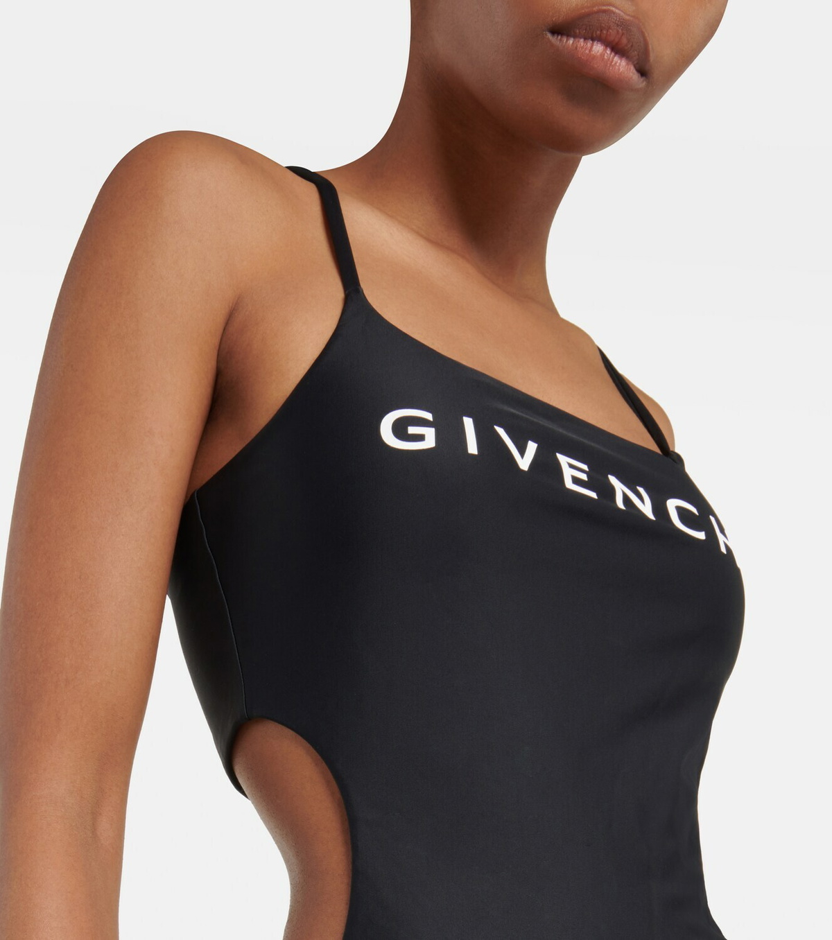 Givenchy Logo cutout swimsuit Givenchy