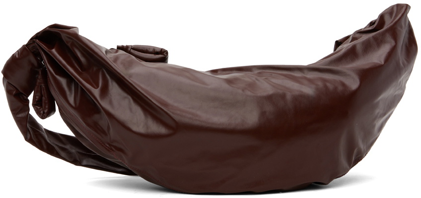 ◆LEMAIRE◆バーガンディ ラージ Soft Croissant バッグ LEMAIRE Burgundy Large Soft Croissant Bag Lemaire