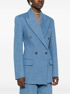BETTTER Blue Cotton Blazer