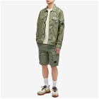 C.P. Company Men's Chrome-R Cargo Shorts in Agave Green